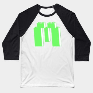 THE LETTER M, Customize My Minifig Baseball T-Shirt